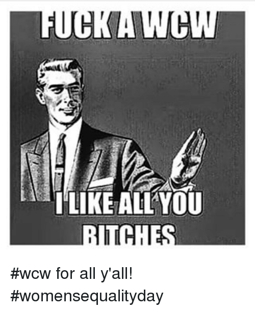 I Like All You Wcw Meme