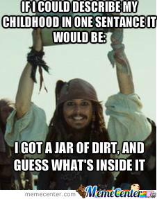 If I Could Describe Captain Jack Sparrow Meme