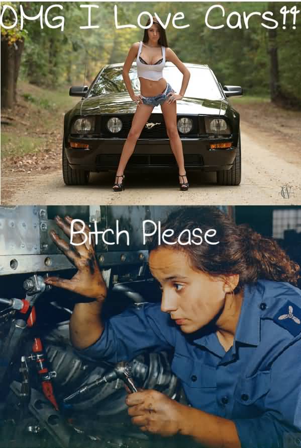 OMG I Love Cars Car Girl Meme