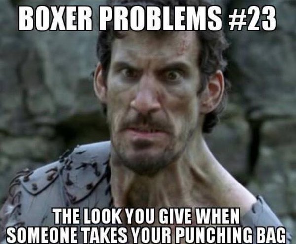 The Look You Give Boxing Meme