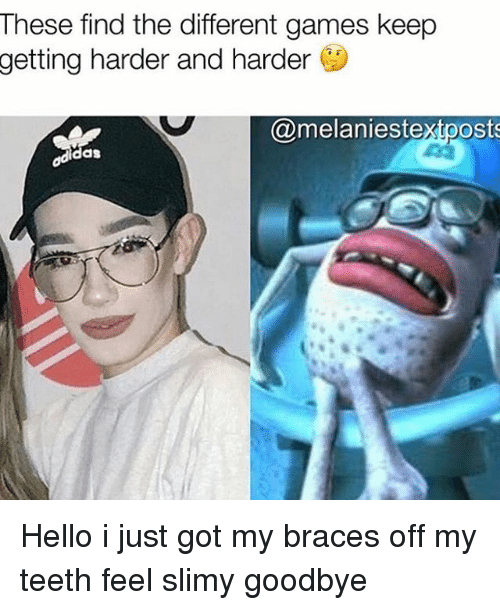 These Find The Different Braces Off Meme