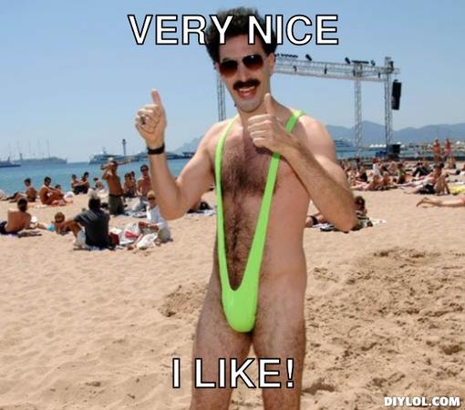 Very Nice I Like Borat Very Nice Meme