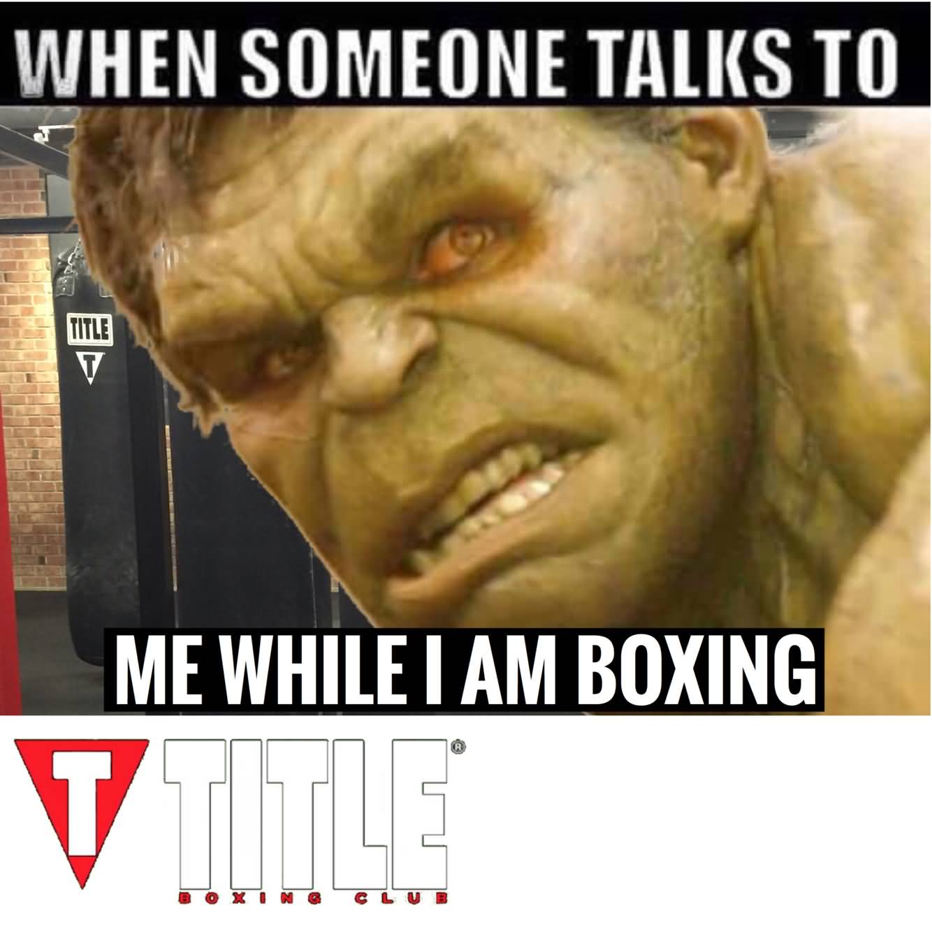 When Someone Talks To Boxing Meme