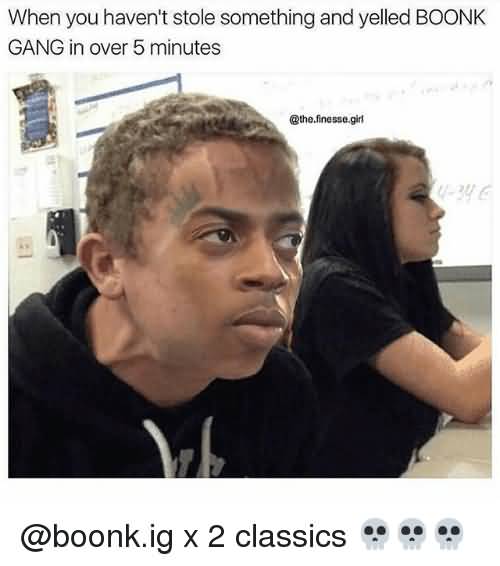 17 Very Funny Boonk Gang Meme Images