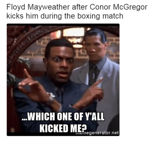 Which One Of Yall Boxing Memes Mayweather