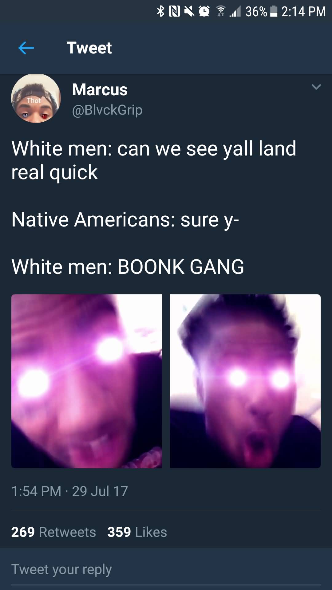 White Men Can We Boonk Gang Meme