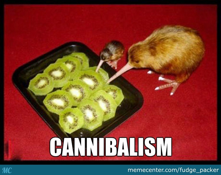 Cannibalism Kiwifruit Meme