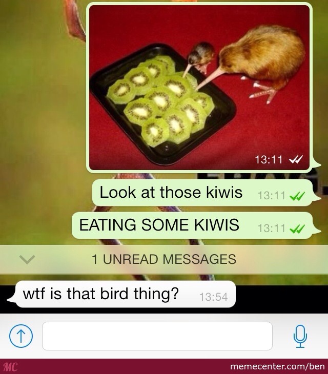 Look At Those Kiwis Kiwifruit Meme