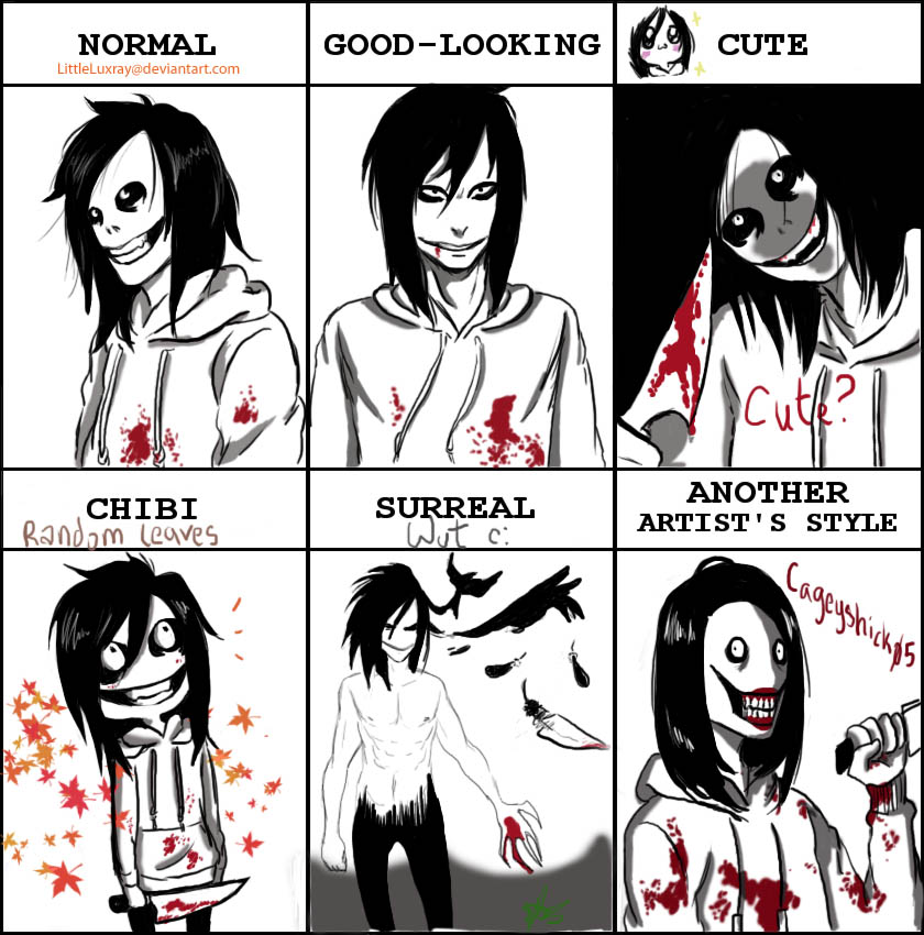 Normal Good Looking Jeff The Killer Memes