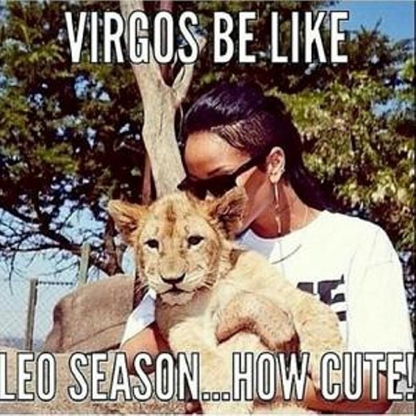 Virgos Be Like Leo Season How Cute Virgo Meme